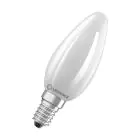 Ledvance LED Classic E14 Kerze Fadenlampe Matt 1.2W 255lm - 827  | Ersatz Für 25W