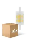Mehrfachpackung 10x Ledvance Performance LED R7s Doppelt Ended 78mm Klar 12W 1521lm - 827  | Dimmbar - Ersatz Für 100W