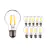 Mehrfachpackung 10x LED E27 Birne Fadenlampe Klar 8.5W 1055lm - 827 | Dimmbar - Ersatz für 75W