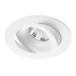 LED-Spot Leda schwenkbar Weiß 6W 400lm 36D - 927 |Ausschnitt 83mm - IP44 - Höchste Farbwiedergabe - Dimmbar