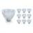 Lot 10x Osram Parathom Spot LED GU4 MR11 4.2W 345lm 36D - 827 Blanc Très Chaud | Équivalent 35W