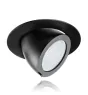 Spot encastrable LED Noir 35W 3100lm 36D - 940 | 170mm - Meilleur rendu de couleur - Remplacement 70W CDM