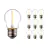 Lot 10x LED E27 Boule Filament Claire 1.4W 136LM - 827 | Remplacement 15W